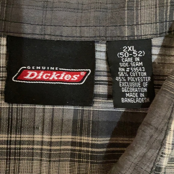 Dickies plaid shirt - Picture 2 of 3